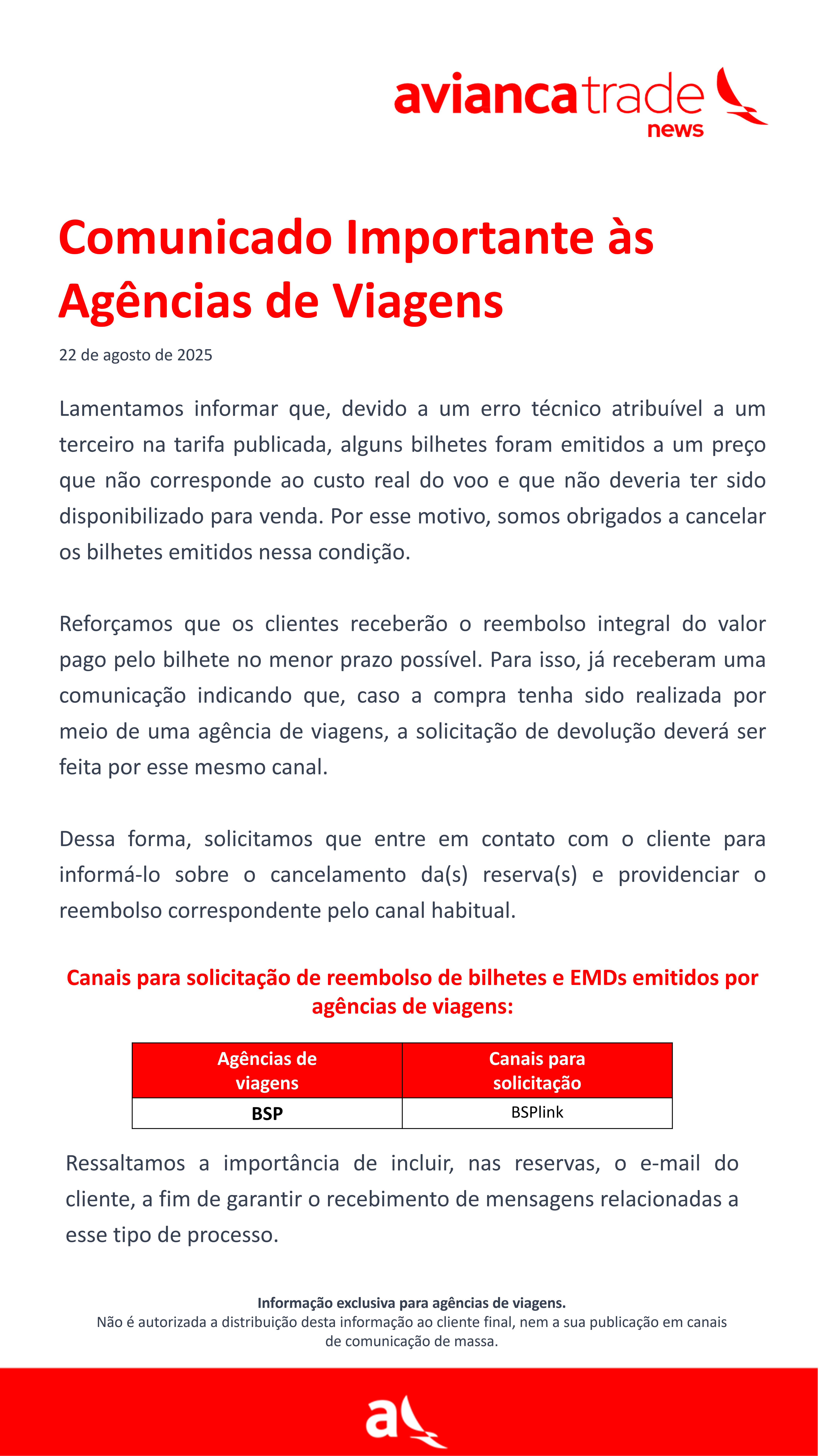 Comunicado Importante às Agências de Viagens.png